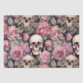 Skulls and roses seidenpapier (Vorderseite)