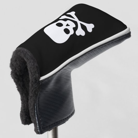 Skulls Bones Golf Headcover (3/4 Vorderseite)