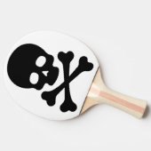Skulls Bones Tischtennis Schläger (Seitenansicht)