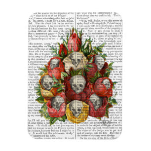 Skulls-Bouquet Magnet