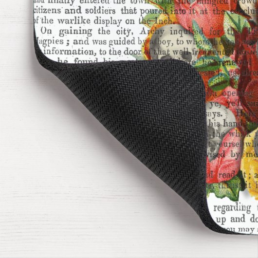 Skulls-Bouquet Mousepad (Ecke)