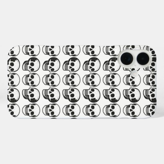 Skulls Case-Mate iPhone Hülle (Rückseite (Horizontal))