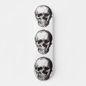 SKULLS COOLE SKATEBOARTEN SKATEBOARD (Vorne)