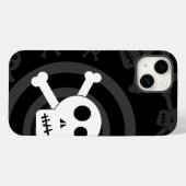 =[ Skulls & Crossbones ]= Case-Mate iPhone Hülle (Rückseite (Horizontal))