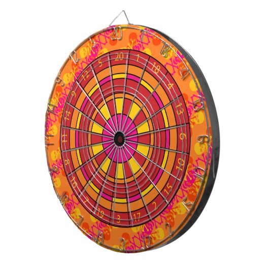 Skulls & Crossbones Dartscheibe (Vorderseite rechts)