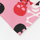 Skulls & Crossbones Fleecedecke (Ecke)