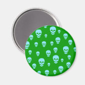 Skulls & Crossbones Magnet (Vorderseite/Rückseite)