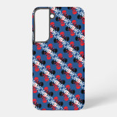 Skulls & Crossbones Patter Samsung Galaxy Hülle (Rückseite)