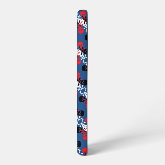 Skulls & Crossbones Patter Samsung Galaxy Hülle (Linke Seite)