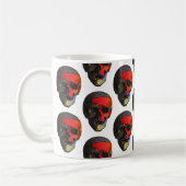 Skulls farbenfroh kaffeetasse (Links)