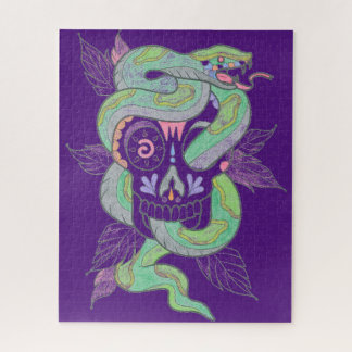 Skulls farbiger Stift IT8 Farbrätsel Puzzle