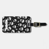 Skulls Gepäckmarken Gepäckanhänger (Vorderseite horizontal)