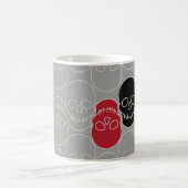 Skulls - Ghost Gray und Bone White Kaffeetasse (Mittel)