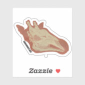 Skulls - Giraffe Aufkleber (Blatt)