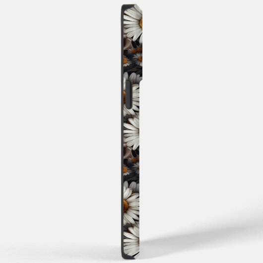 Skulls Gothic Daisy Blume Pattern Case-Mate iPhone Hülle (Rückseite / Rechts)