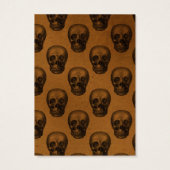 Skulls Gothic Halloween Earring Display Card (Rückseite)