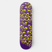 Skulls Graffiti-Kolonne Skateboard (Vorderseite)