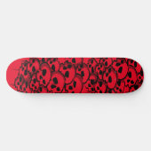 Skulls Graffiti-Kolonne Skateboard (Horizontal)