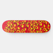 Skulls Graffiti-Kolonne Skateboard (Horizontal)