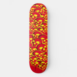 Skulls Graffiti-Kolonne Skateboard