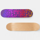 Skulls Graffiti-Kolonne Skateboard (Horizontal)