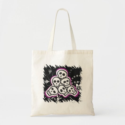 Skulls Halloween Bags Tragetasche (Vorne)