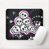 Skulls Halloween Mousepads (Mit Mouse)