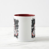Skulls Halloween-Tasse Tasse (Zentrum)