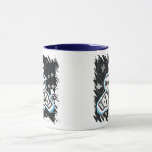 Skulls Halloween-Tasse Tasse (Zentrum)