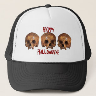 Skulls Halloween Truckerkappe