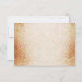 Skulls Halloween Vielen Dank gotische Fotokarte Einladung (Rückseite)