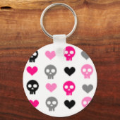 Skulls & Hearts Schlüsselanhänger (Vorderseite)