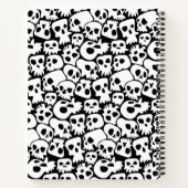 Skulls-Komposition Notizblock (Rückseite)