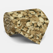 Skulls Krawatte (Gerollt)