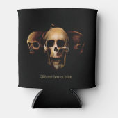 Skulls Mensch Schwarz Dosenkühler (Vorderseite)