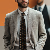 Skulls Mensch Schwarz Krawatte