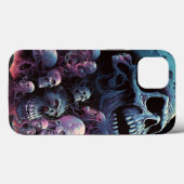 Skulls Monsters Horror Art Case-Mate iPhone Hülle (Rückseite (Horizontal))