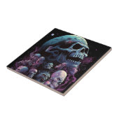 Skulls Monsters Horror Art Fliese (Seite)