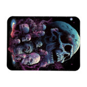 Skulls Monsters Horror Art Magnet (Horizontal)