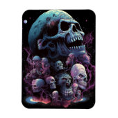 Skulls Monsters Horror Art Magnet (Vertikal)