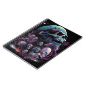 Skulls Monsters Horror Art Notizblock (Linke Seite)