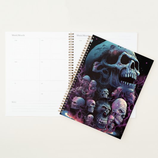 Skulls Monsters Horror Art Planer (Anzeige)