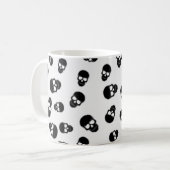 Skulls Pattern Kaffeetasse (Vorderseite Links)