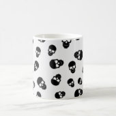Skulls Pattern Kaffeetasse (Mittel)