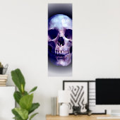 Skulls Pop Art Print Poster - Skull Posters Prints (Heimbüro)
