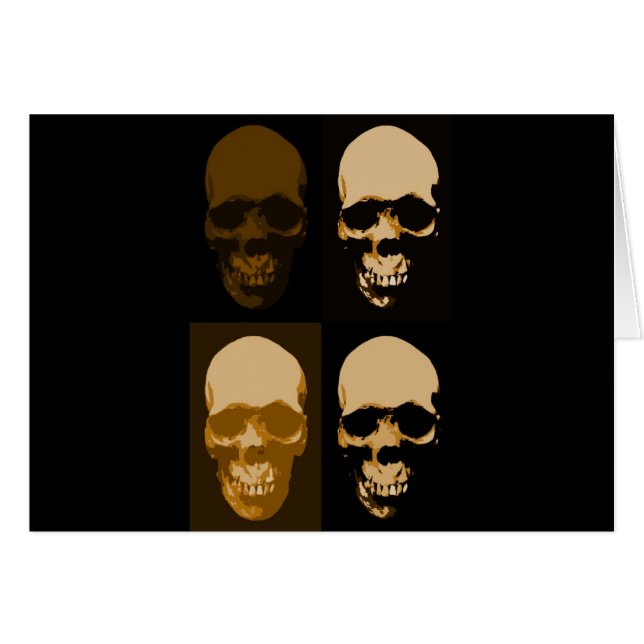 Skulls Pop Art Style (Vorderseite (Horizontal))
