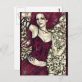 Skulls Postkarte (Vorne/Hinten)