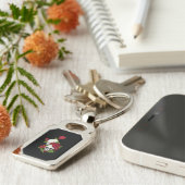 Skulls Rose Día de Muertos Schlüsselanhänger (Seite)