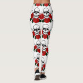Skulls Rose Leggings (Rückseite)