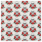 Skulls Rose Stoff (Muster)
